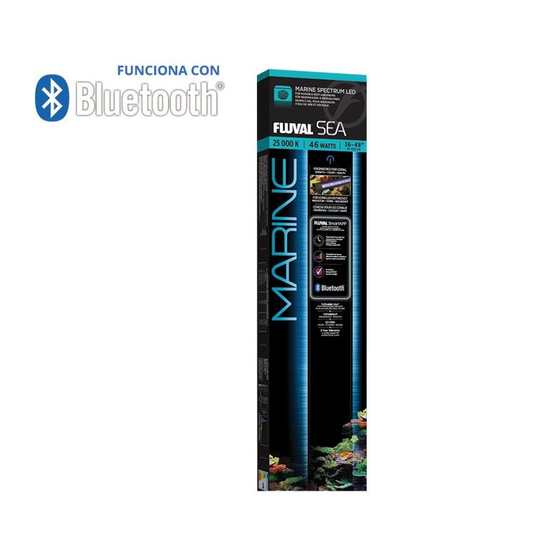46w 91-122cm Bluetooth Fluval Sea Marine Spectrum 3.0 46w 91-122cm Bluetooth Fluval Sea Marine Spectrum 3.0