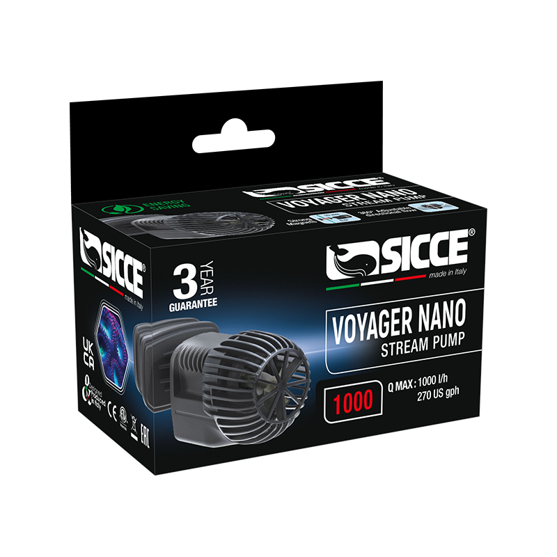 BOMBA MOVIMIENTO VOYAGER NANO 1000 L/H DE SICCE